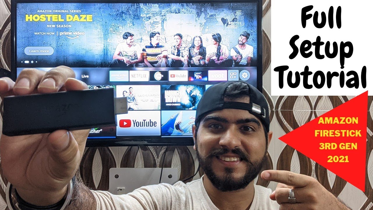 Amazon Fire TV Stick 2021 First Time Setup | Fire tv stick 2021 3rd Gen full setup tutorial in Hindi