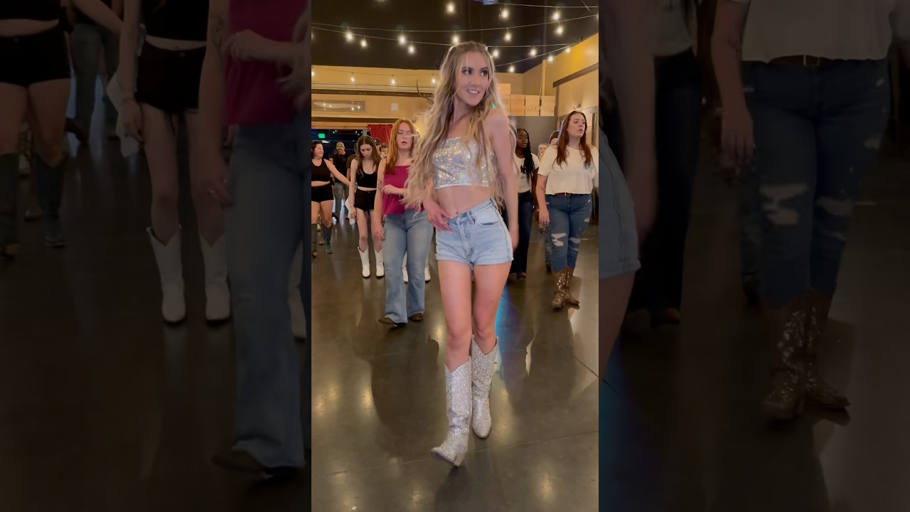 ✨Slappin Leather✨ there&rsquo;s something about line dancing to footloose 🫶🏻🥹 #linedance #linedancing