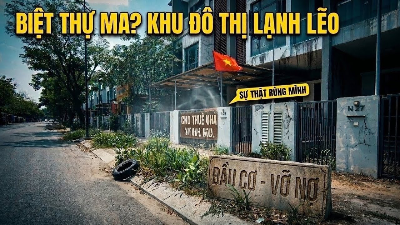 Bất Động Sản: ĐẦU CƠ - VỠ NỢ | Cận cảnh khu biệt thự triệu đô hoang vắng 