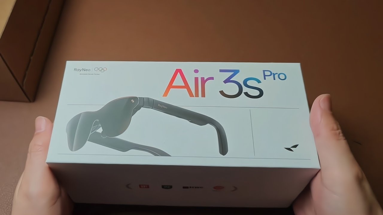 Rayneo Air 3s Pro 3D AR Glasses With iPad Pro Oled Panel Unboxing!
