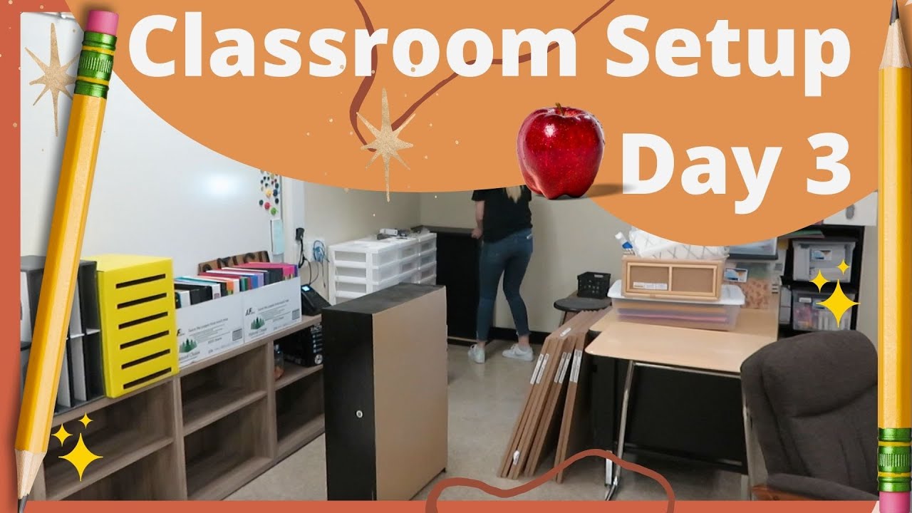 Classroom Setup Day 3 - Ikea trip and building furniture for my New Classroom Setup