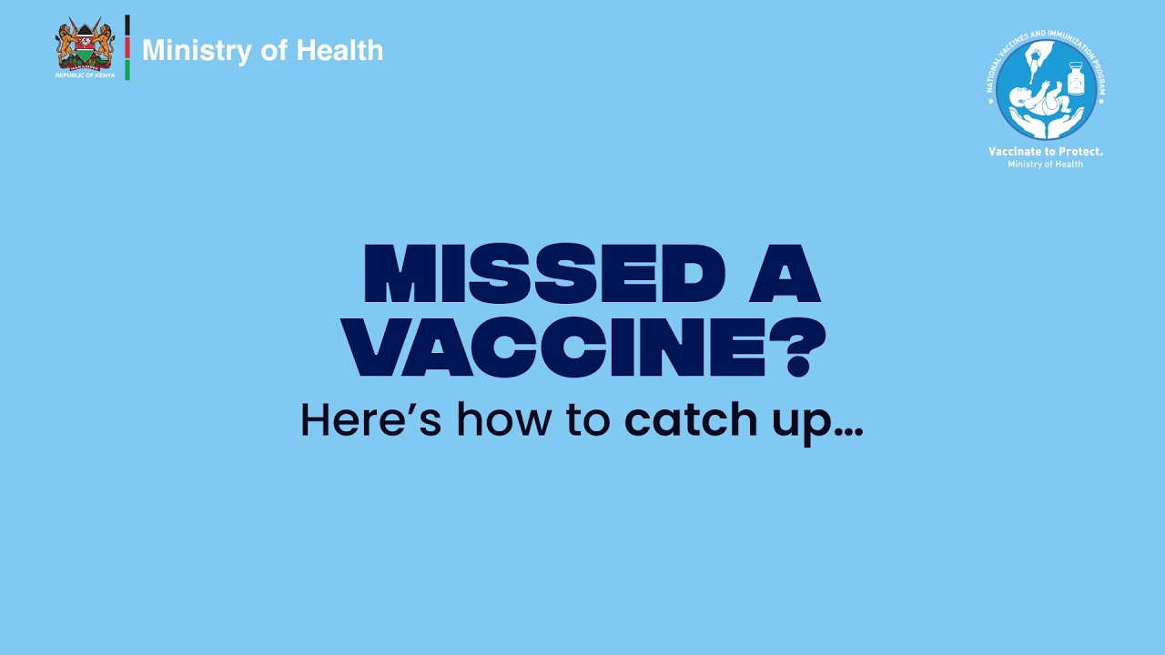 Missed a Vaccine? Here's how to catch up