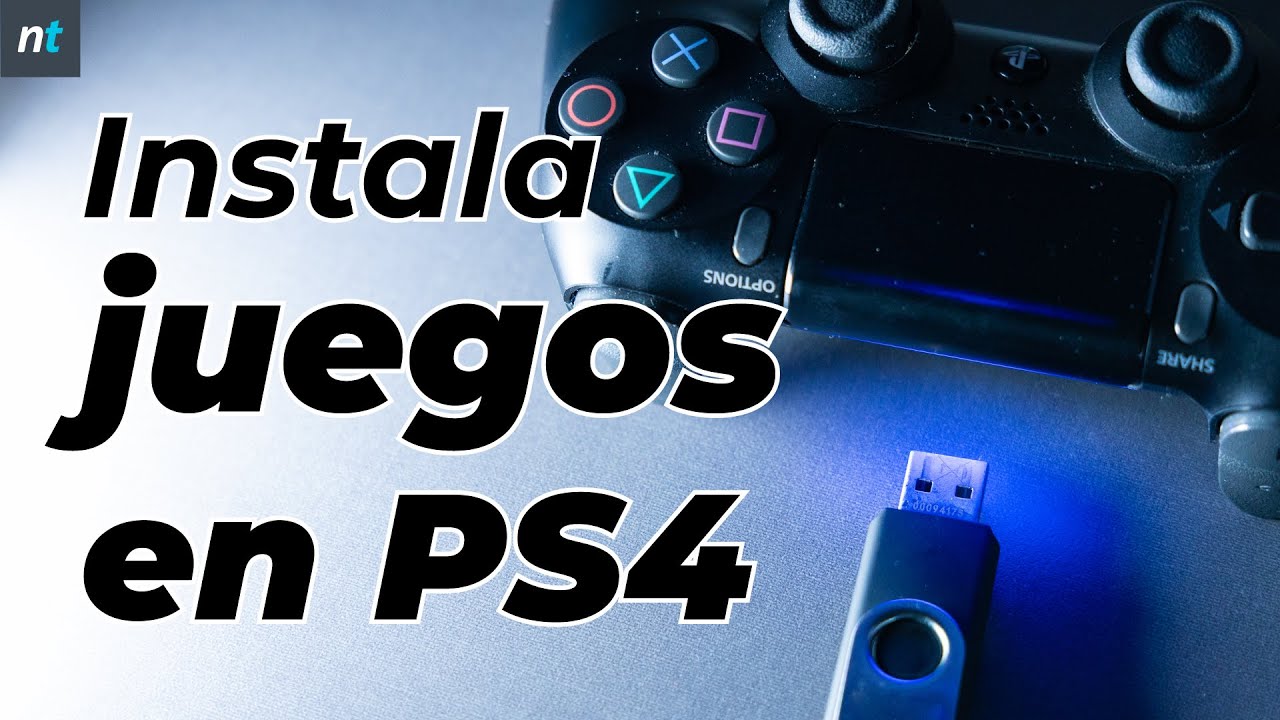 Instalar JUEGOS en PS4 por USB