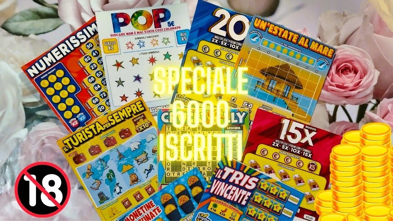 Gratta e Vinci: Speciale 6000 iscritti ❤️🙏🏼🔞