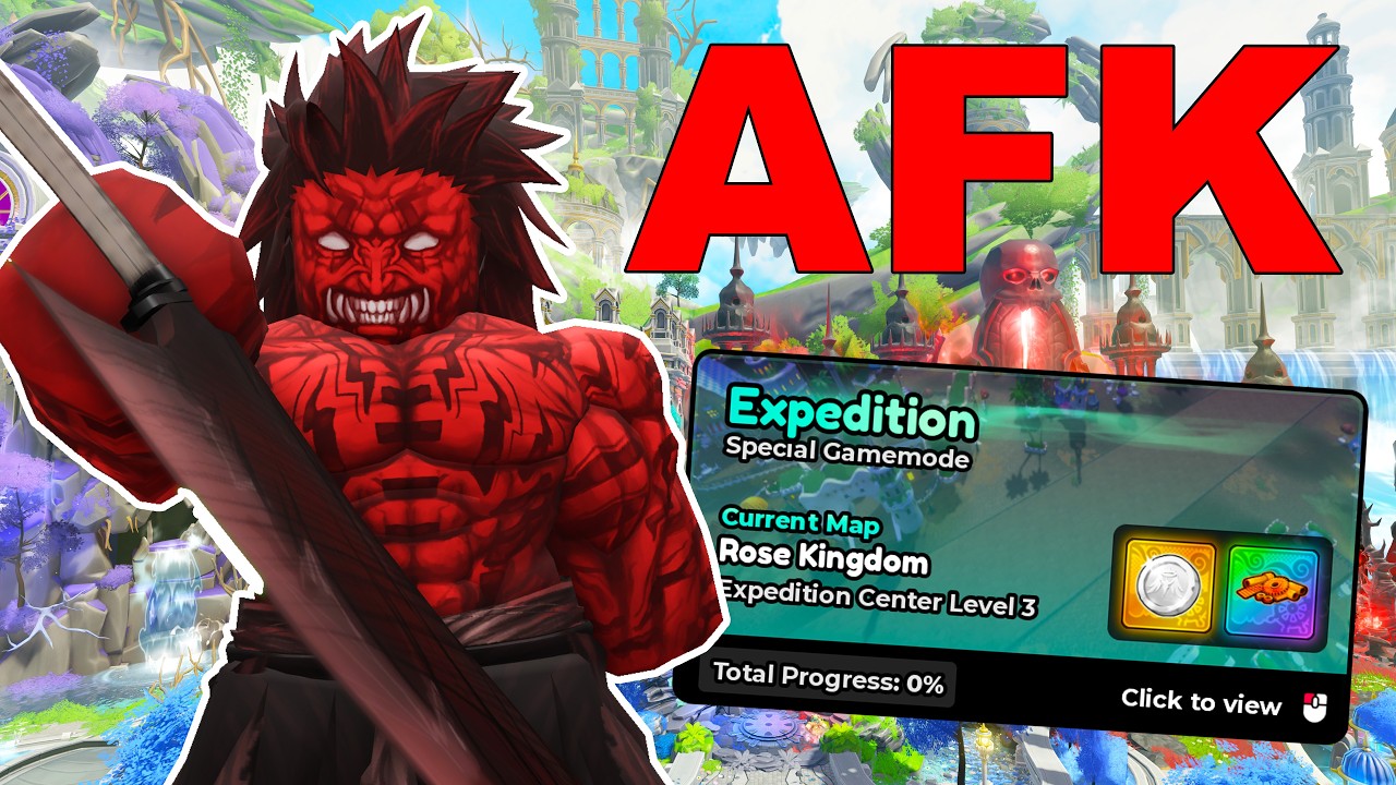 Как легко фармить экспедиции в режиме AFK (ПРОСТОЙ СПОСОБ) в Anime Expeditions