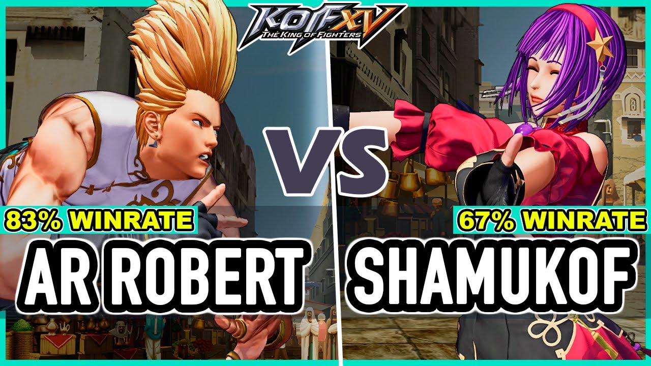 KOF XV 🔥 AR Robert (Benimaru/Rock/Isla) vs ShamuKOF (Athena/Benimaru/King)