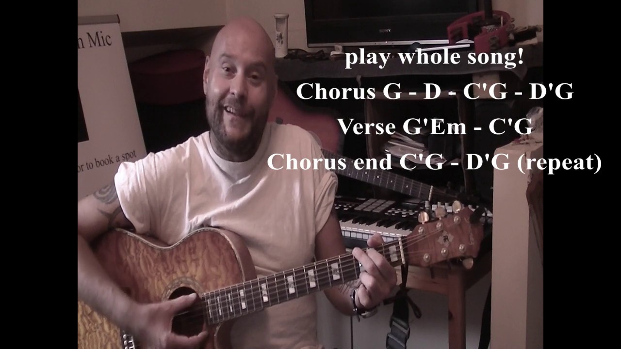 'One Love' Bob Marley Easy Guitar Lesson