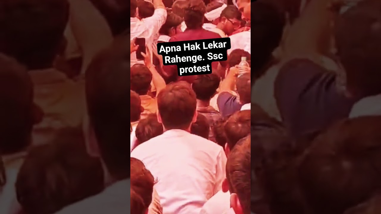 SSC CGL || STUDENTS PROTEST AGAINST SSC || SSCCGL2024 #EXAM #SSCCGL #motivation #SSC #sscexam #ssc