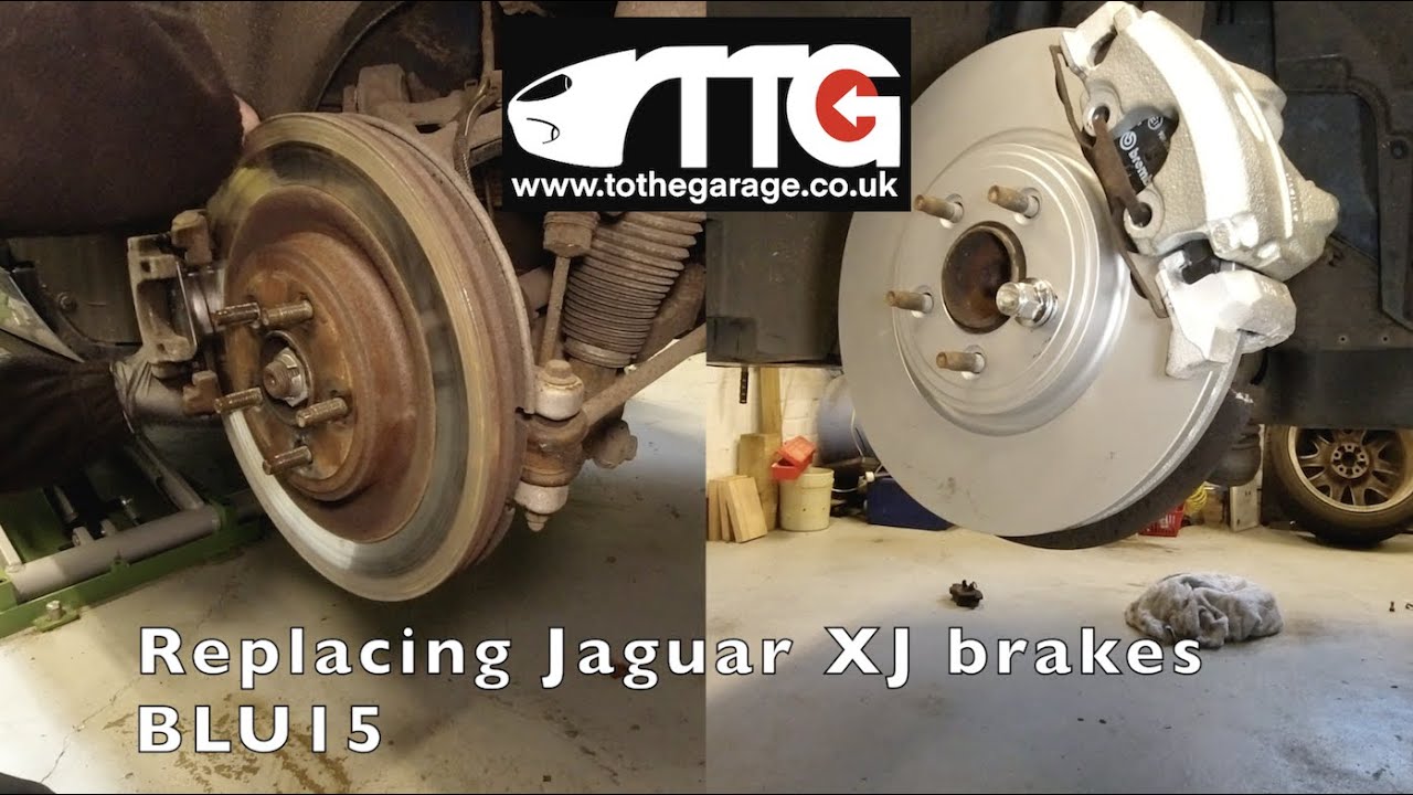 Replacing Jaguar XJ brakes and copper washer prep  BLU 15