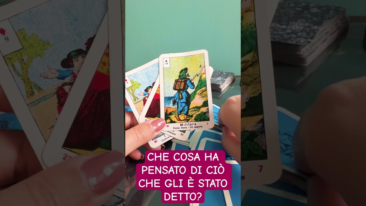 CHE COSA HA PENSATO DAVVERO? LA SUA REAZIONE INTERIORE #tarocchi #amore #pensieri #tarot #viralvideo