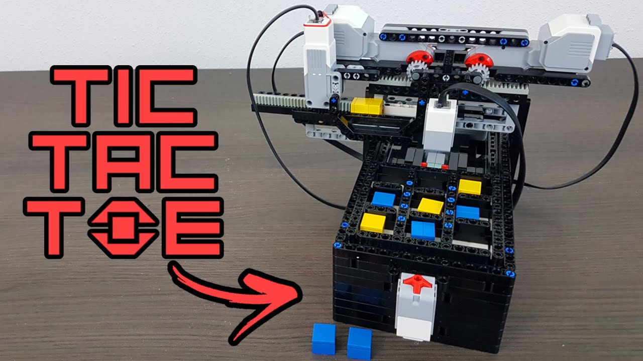 Lego Mindstorms Tic Tac Toe Robot | Play a Game of Tic Tac Toe against a Fully Automatic Robot