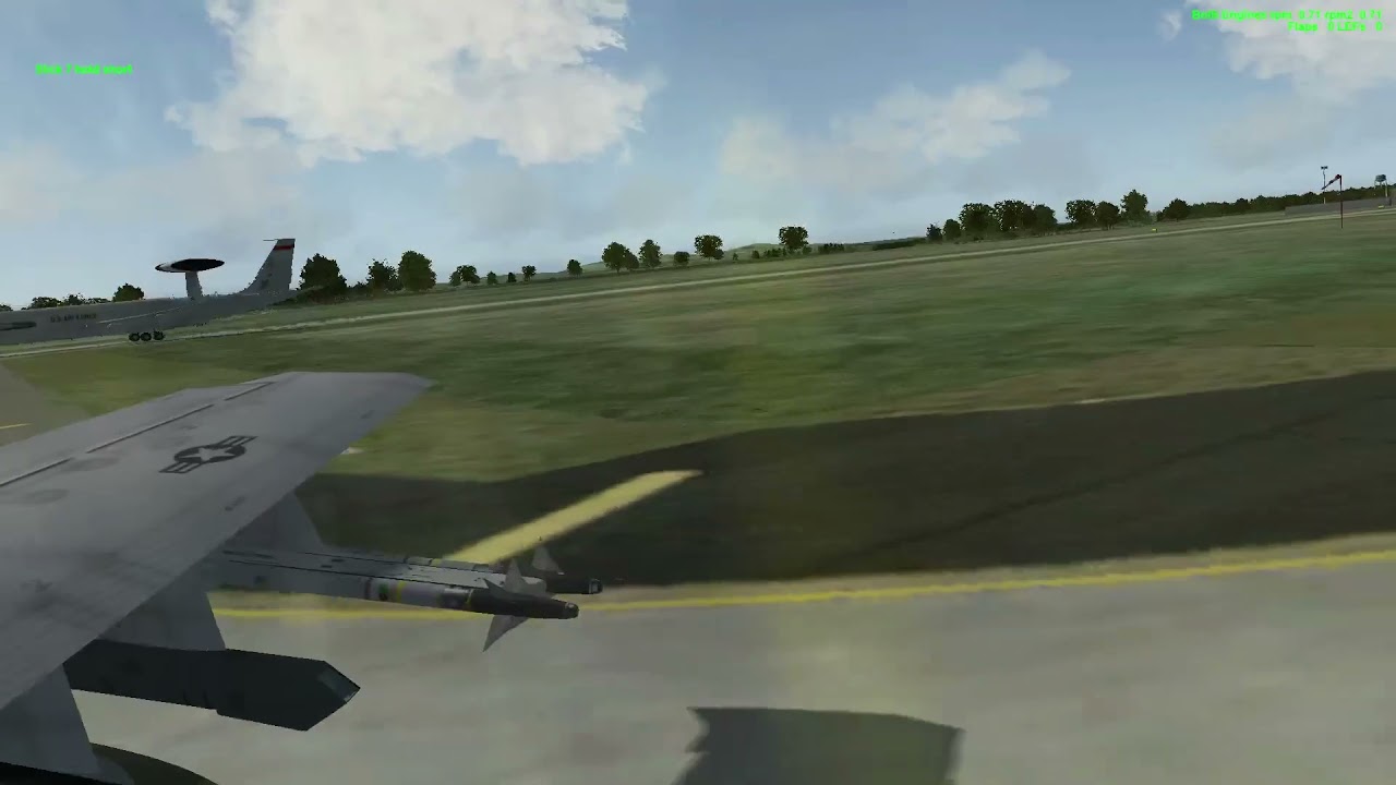 Falcon BMS vs DCS A 10 Ramp Start