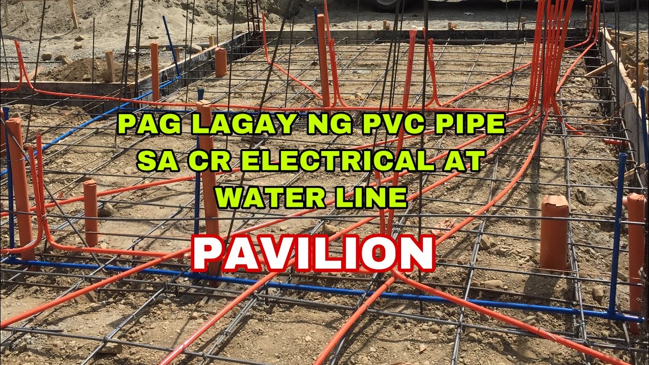 PAG LAGAY NG PVC PIPE PARA SA CR ELECTRICAL AT WATER LINE PAVILION VIGAN PROJECT VIDEO#29