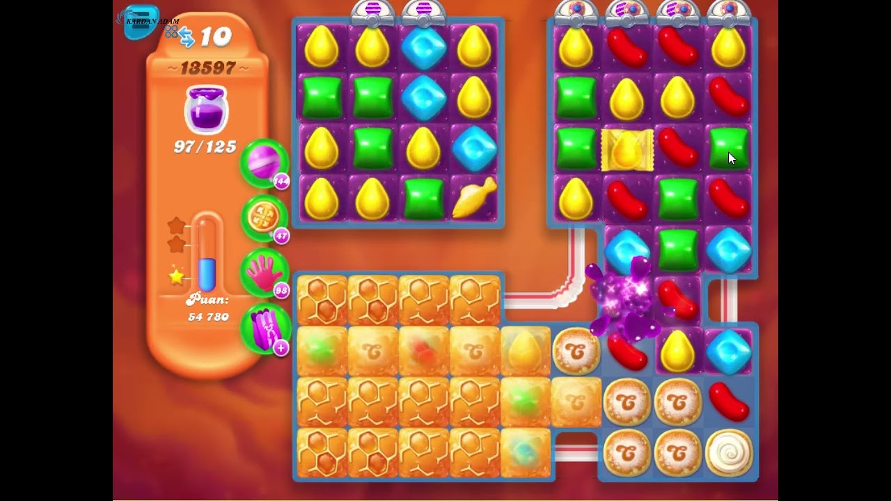 Candy Crush Soda Saga Level 13597