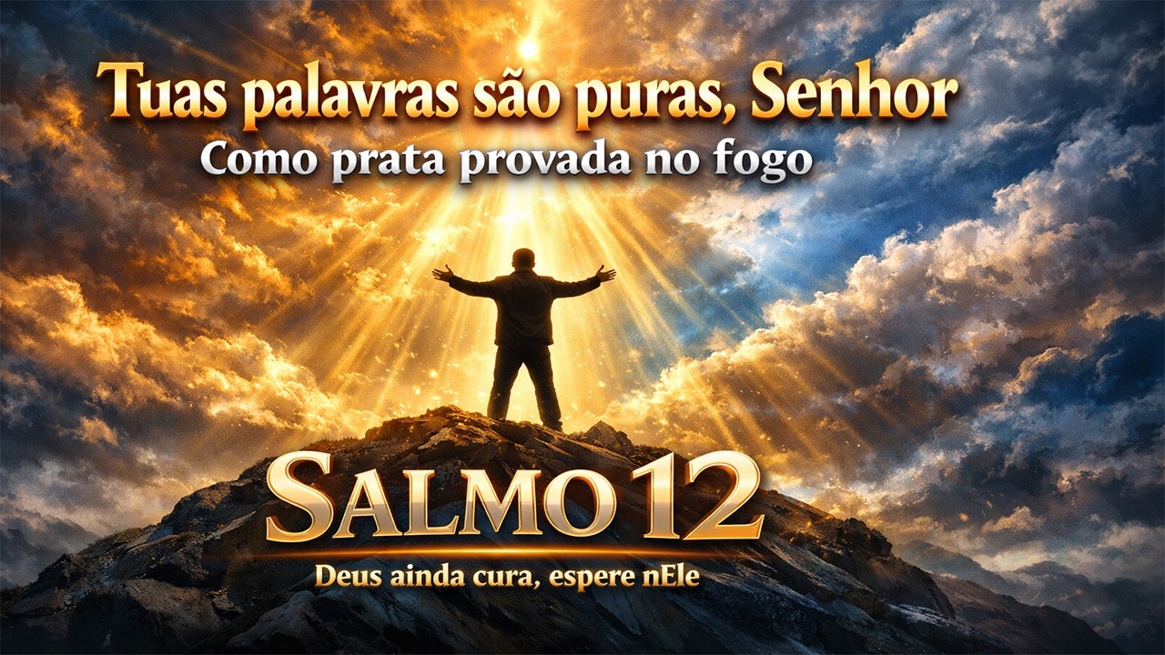 SALMO 12 – Tuas Palavras São Puras, Senhor | Deus Ainda Cura 🙏 Louvor Profundo e Poderoso