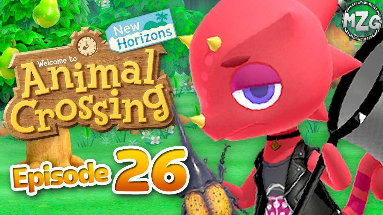 Animal Crossing: New Horizons Gameplay Walkthrough Part 26 - Flick! Catching Bugs!