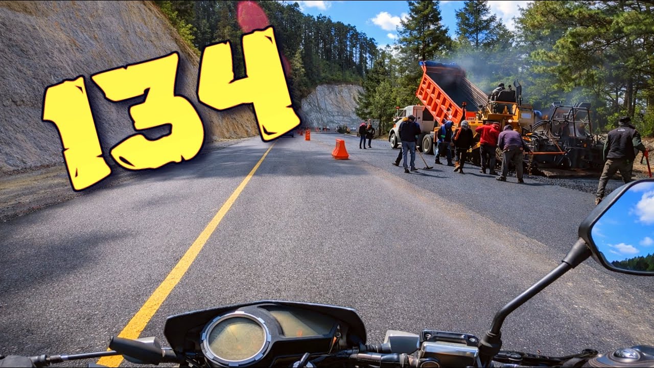 ➡️La SUPER Carretera 134 Toluca - Tierra Caliente en Moto🛵🔥