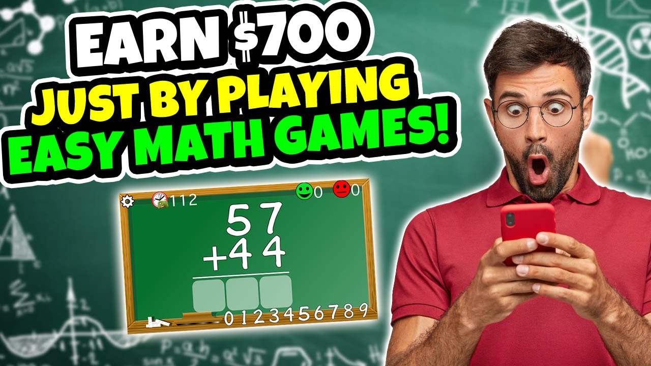 Get Paid $700 For Playing EASY Math Games! Earn Money Online From Home 2022