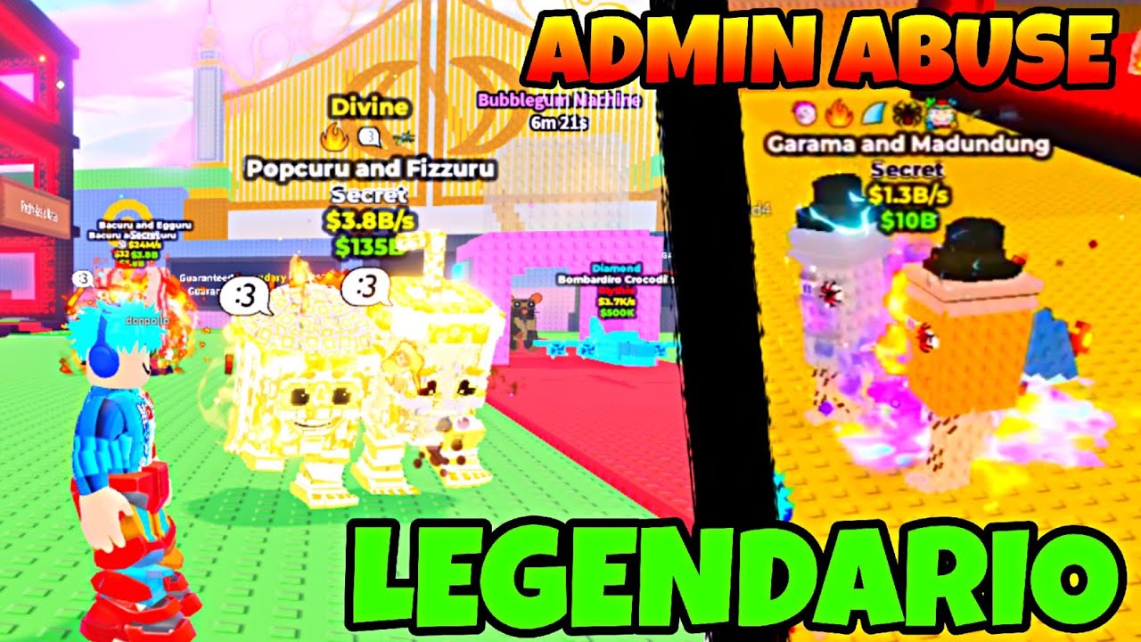 🔥 a SAMU LE SALE GARAMA en ADMIN ABUSE!! 🔥 + POPCURU con NUEVA MUTACIÓN DIVINA!! 😱