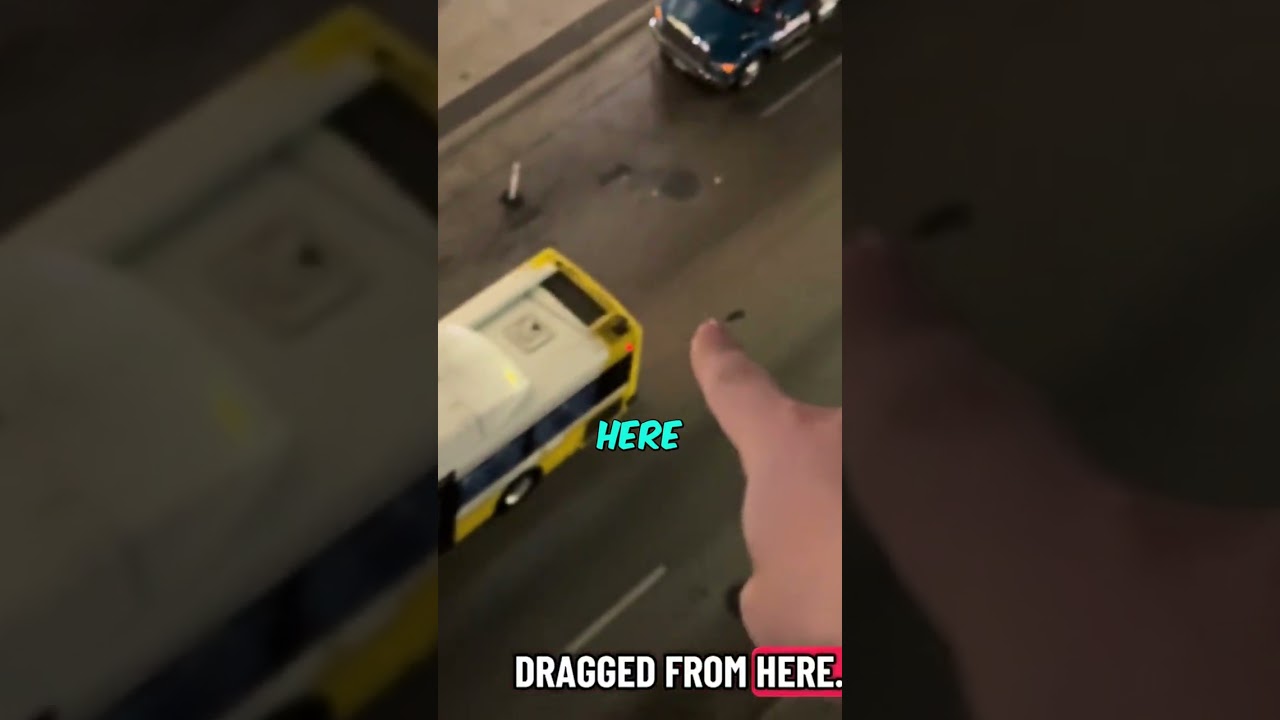 She got ran over by this car.. 😱