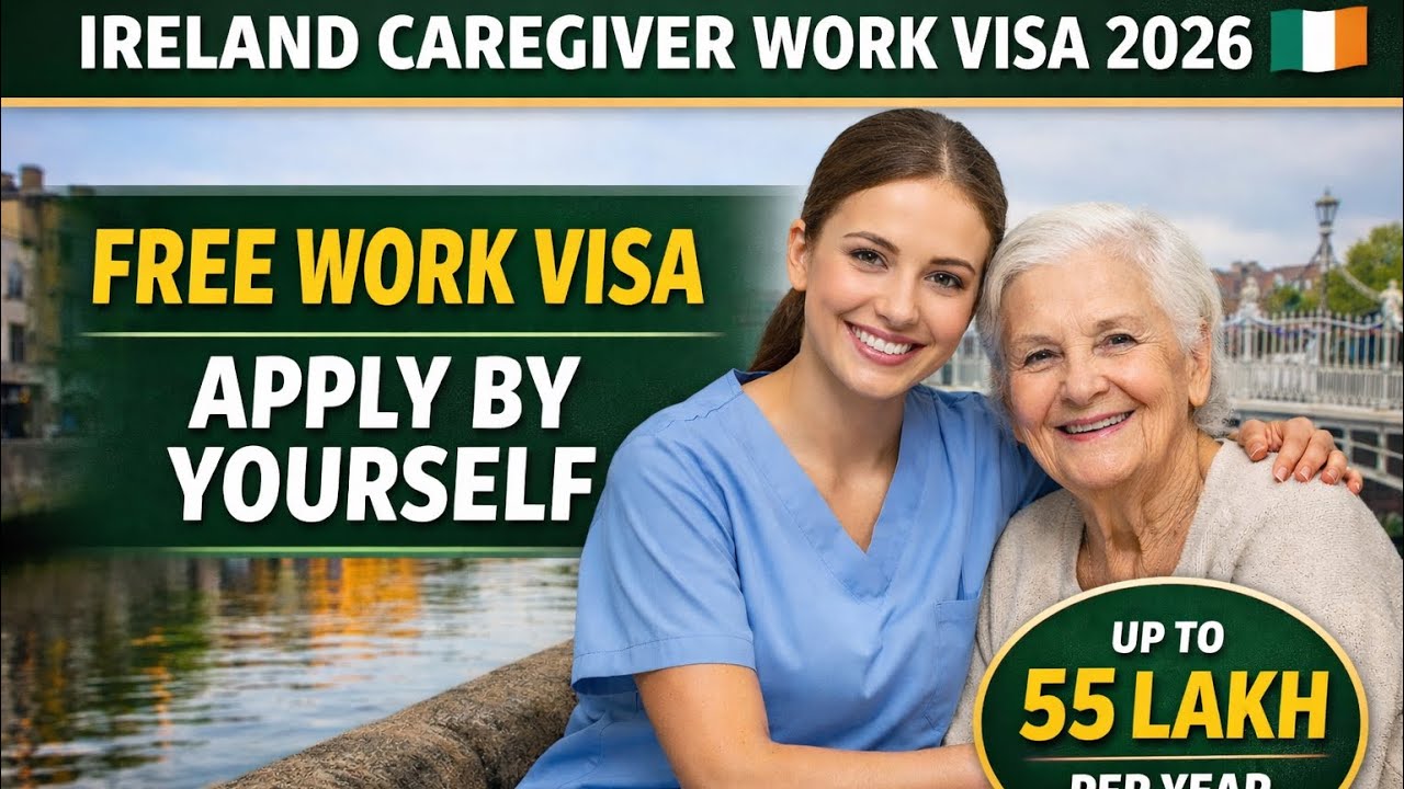 No agent. No scam. Just opportunity 🇮🇪Ireland Caregiver Work Visa 2026Free visa | Self apply | 