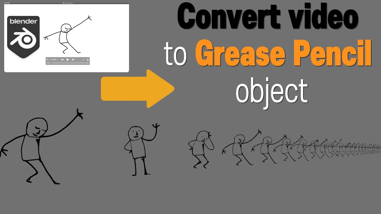 Trace Image Sequences (Grease Pencil, Blender)