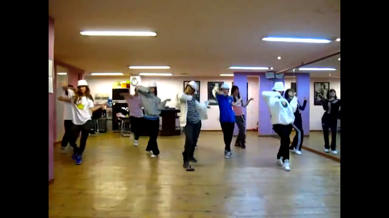 T-ara  Dance practice I'm really hurt