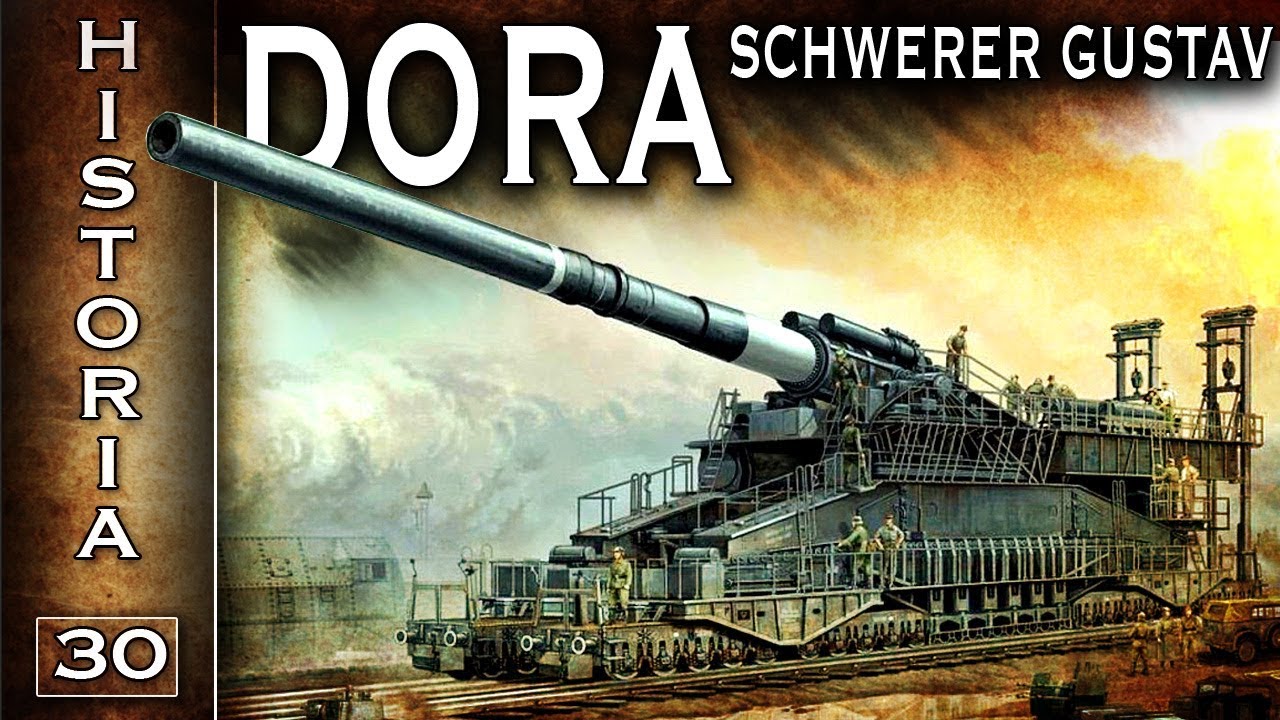 Dora - Schwerer Gustav - największe działo w historii