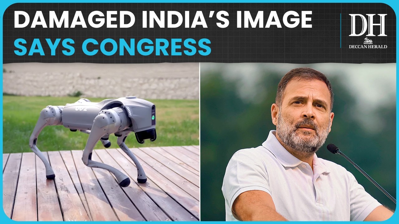 Rahul Gandhi Attacks Modi Government After Robodog Controversy | Galgotias Removed from AI Summit