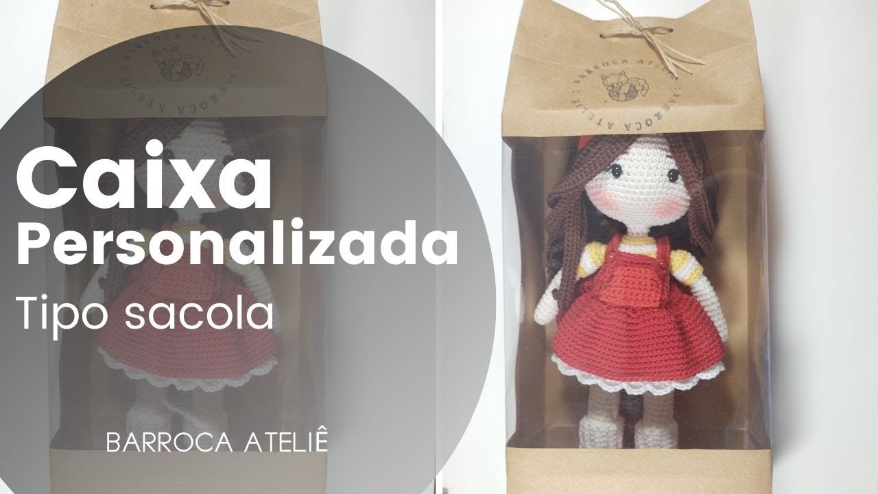EMBALAGEM TIPO SACOLA BARROCA ATELIÊ