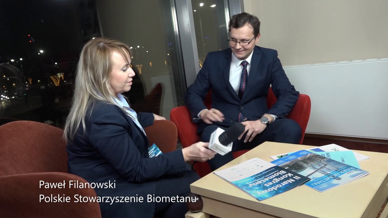 Narodowy Kongres Biometanu 2019 Paweł Filanowski Polskie Stowarzyszenie Biometanu