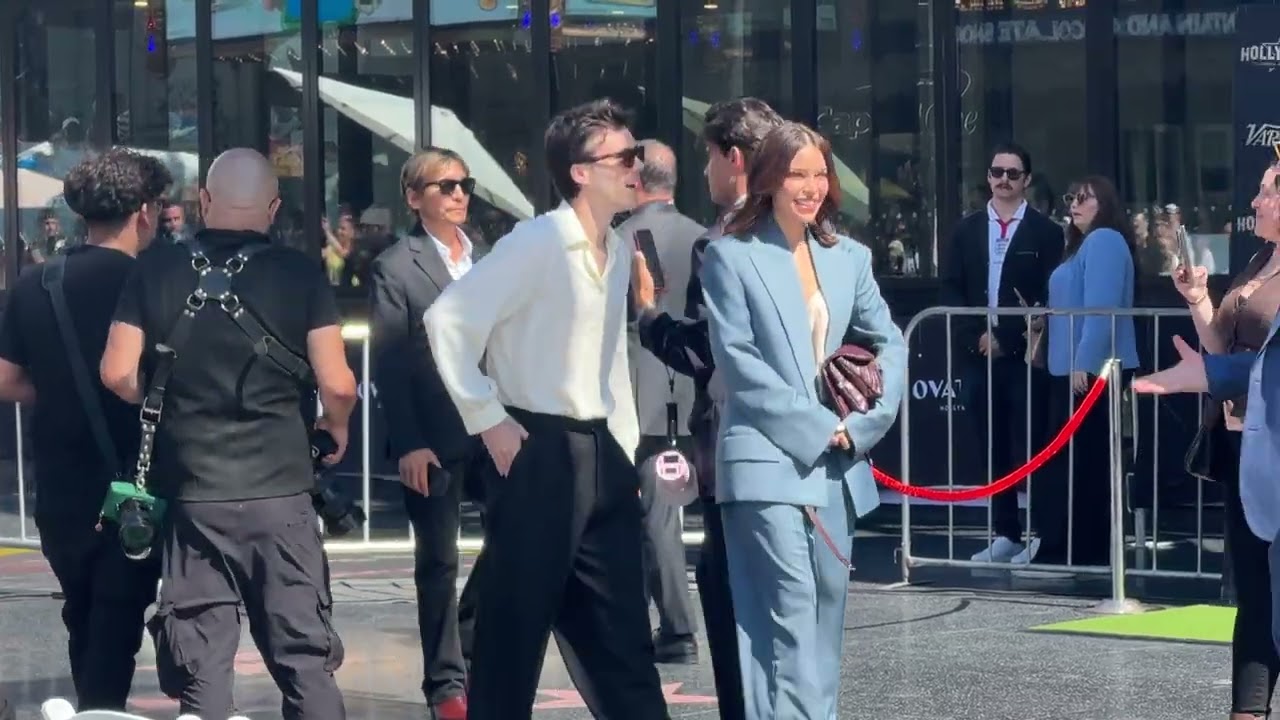 Sir David Beckham&rsquo;s family arriving for the ceremony 