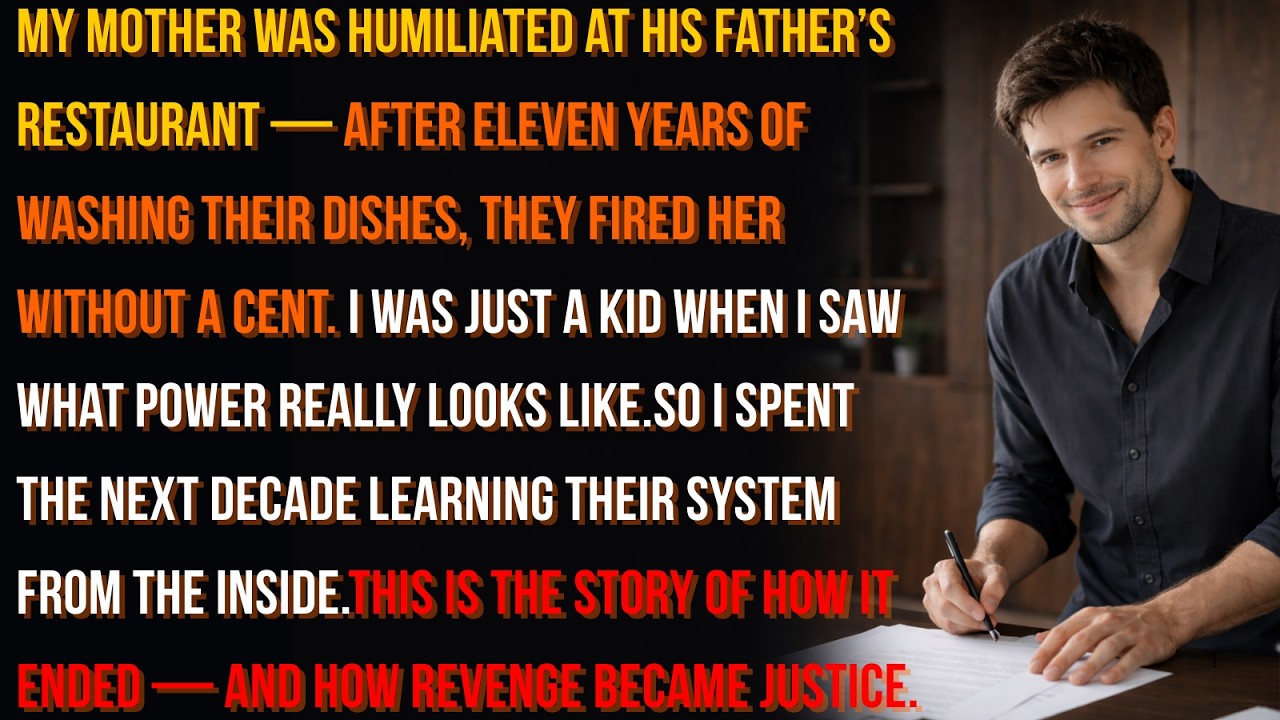 My Mom Was a Dishwasher for 11 Years — They Fired Her With Nothing, I Built My Revenge for a Decade