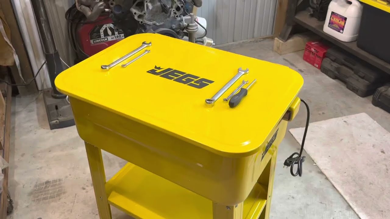 JEGS 20 Gal. Parts Washer Assembly - 81525 - Quick Guide