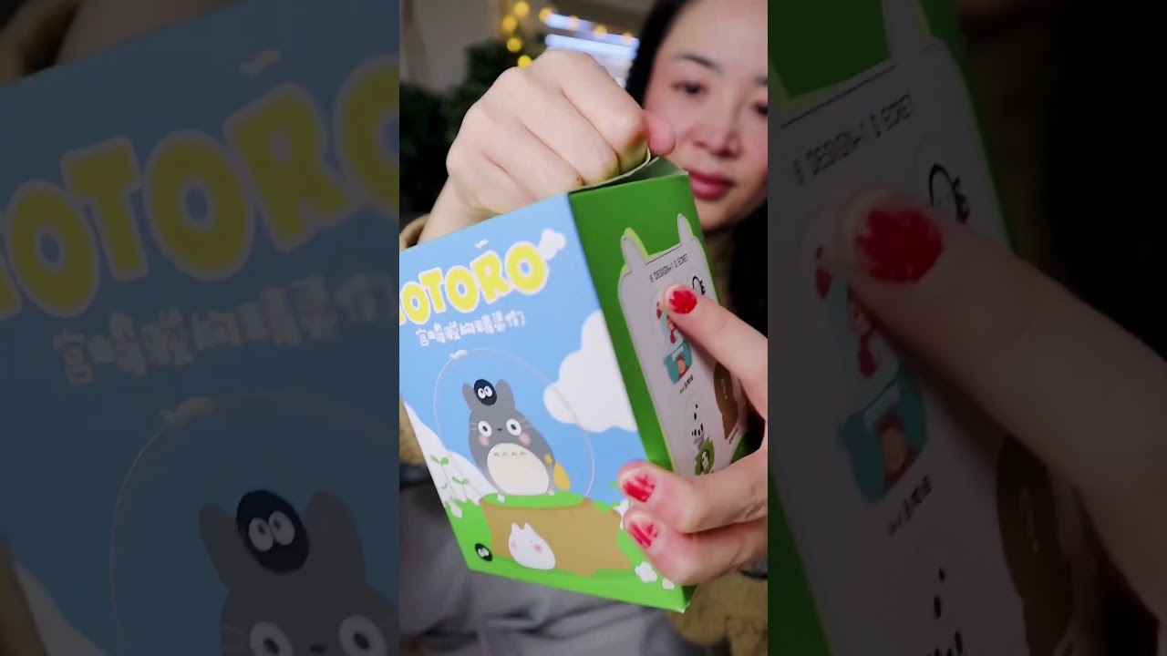 CAJITAS MISTERIOSAS DE TOTORO #MIYAZAKI #ANIME