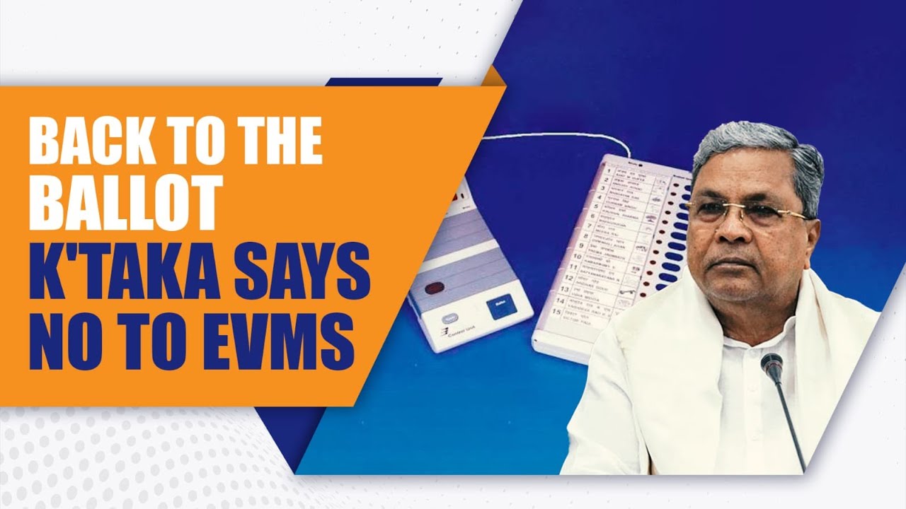LIVE: Karnataka Returns to Ballot Papers for Local Body Polls: EVM vs Paper Debate |On Point | News9