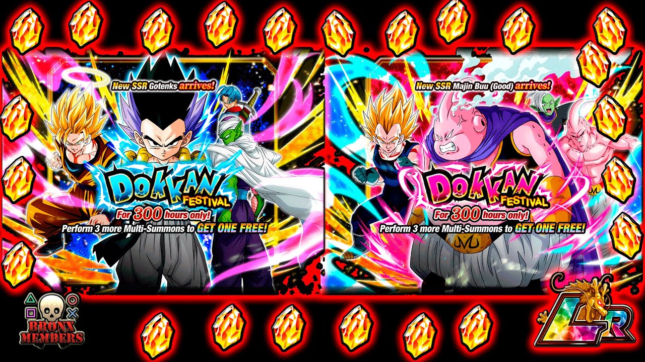 New Gotenks & New Buu Thank-you Dokkan Festival Discount Summons - DOKKAN BATTLE