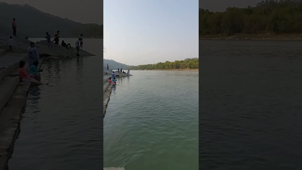 नारायणी नदी नेपाल | Narayani River Nepal 🙏🚩#nepal #hindu #ram #viralshort #youtubeshorts
