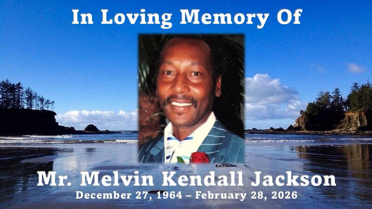 Celebration of life for Mr. Melvin Kendall Jackson