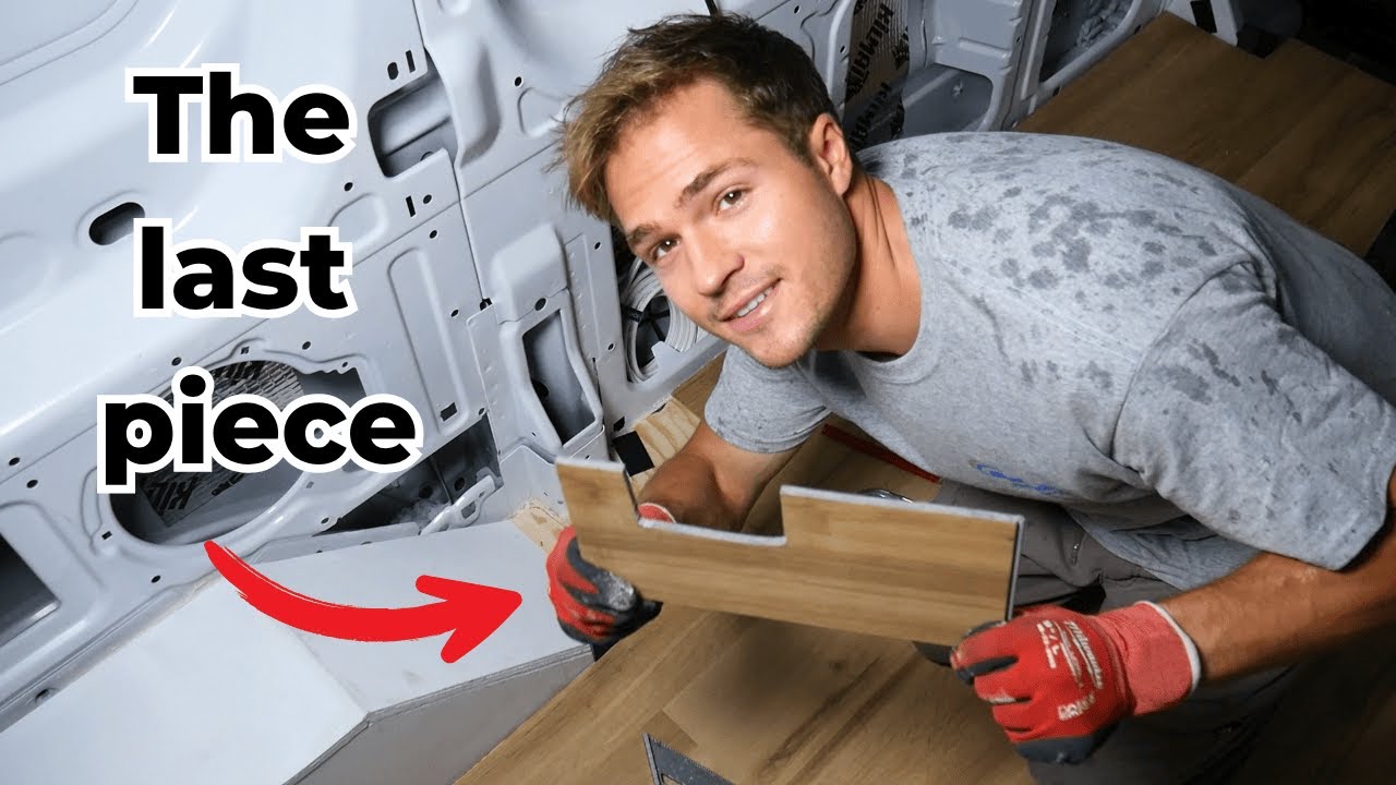 VAN BUILD | Flooring Install (LVP) | Ford Transit Medium Roof