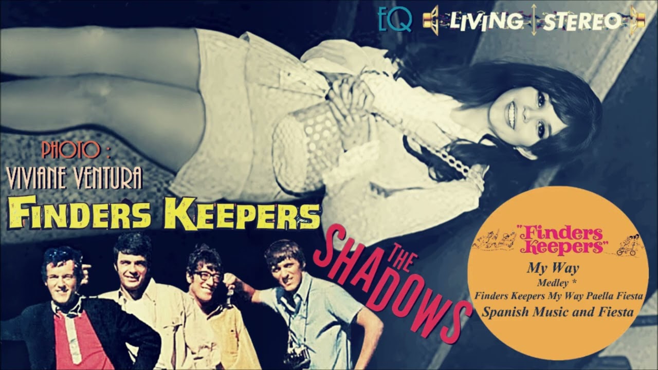 The Shadows ( Photo : Viviane Ventura ) - Finders, Keepers ( 3 Wonderful Music ) EQ STEREO / 섀도즈