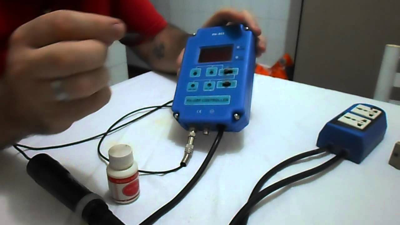 Atendendo a pedidos, vídeo mostrando como regular o controlador de pH e ORP