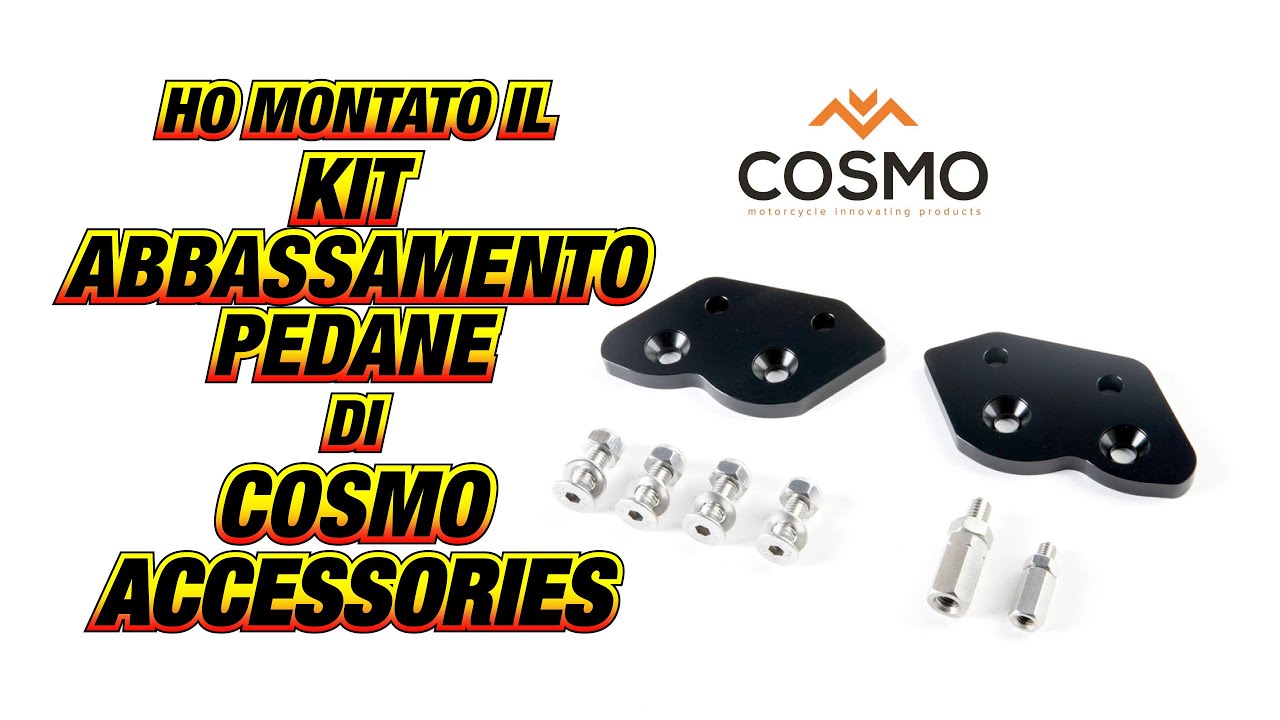 Ho montato il Kit Abbassamento Pedane di Cosmo Accessories - RideWithFrank 22