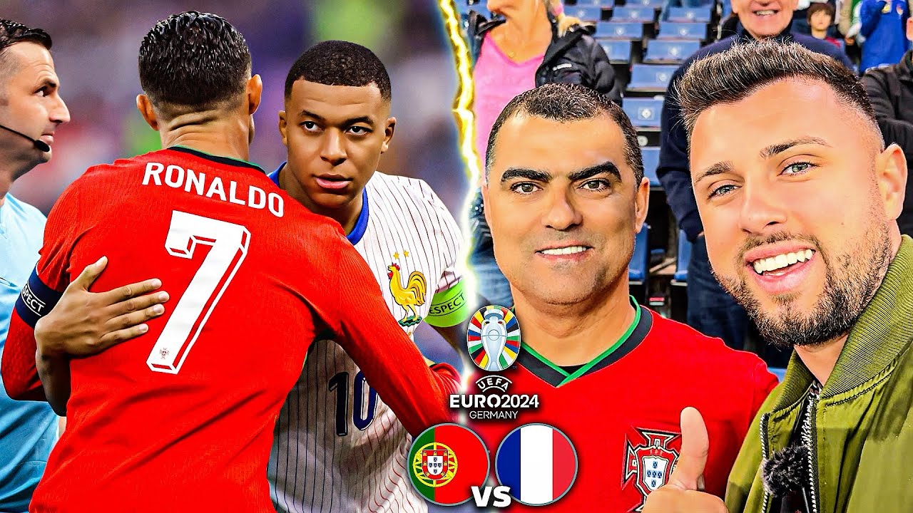 AM STAT ÎMPREUNĂ CU FRATELE LUI CRISTIANO RONALDO LA ULTIMUL LUI MECI DE LA EURO 2024 VS FRANȚA!!