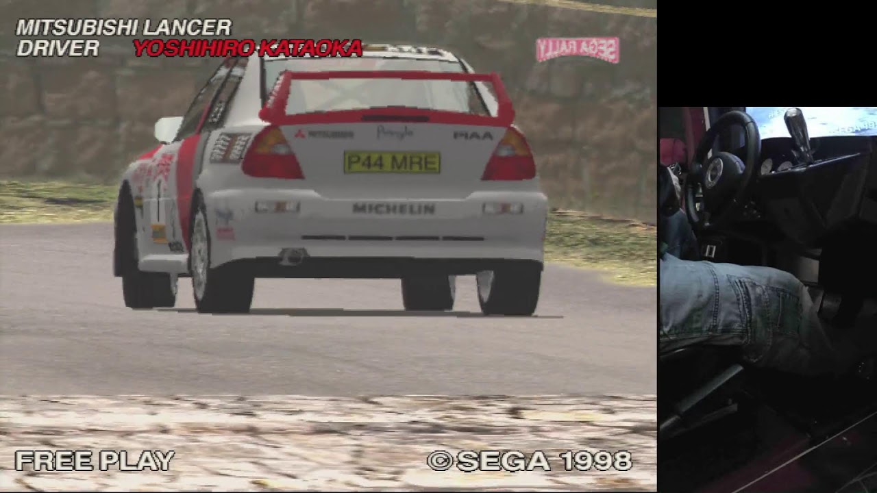 Sega Rally 2 Arcade - Real SR2 Cabinet - Session 1 -