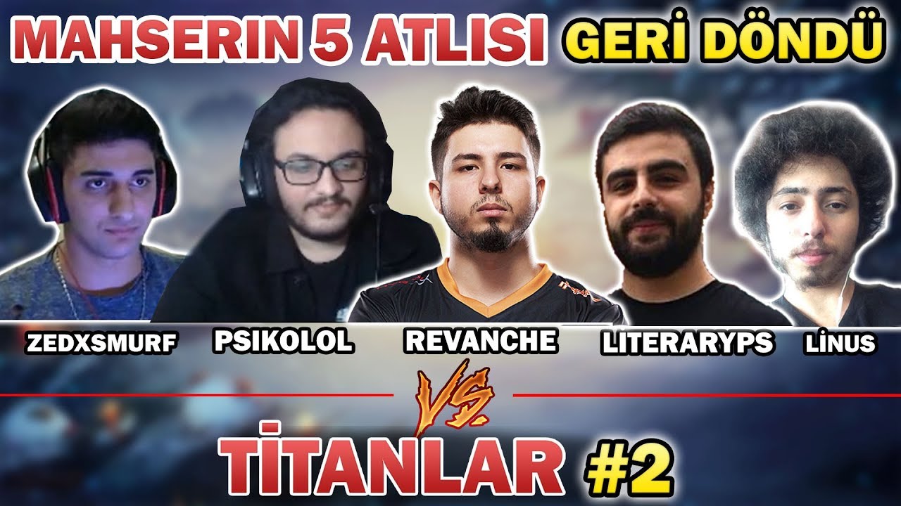 RÜYA TAKIM GERİ DÖNDÜ! RÜYA TAKIM VS TİTANLAR.PSIKOLOL | LİTERARYPS | ZEDXSMURF |REVANCHE|LİNUS