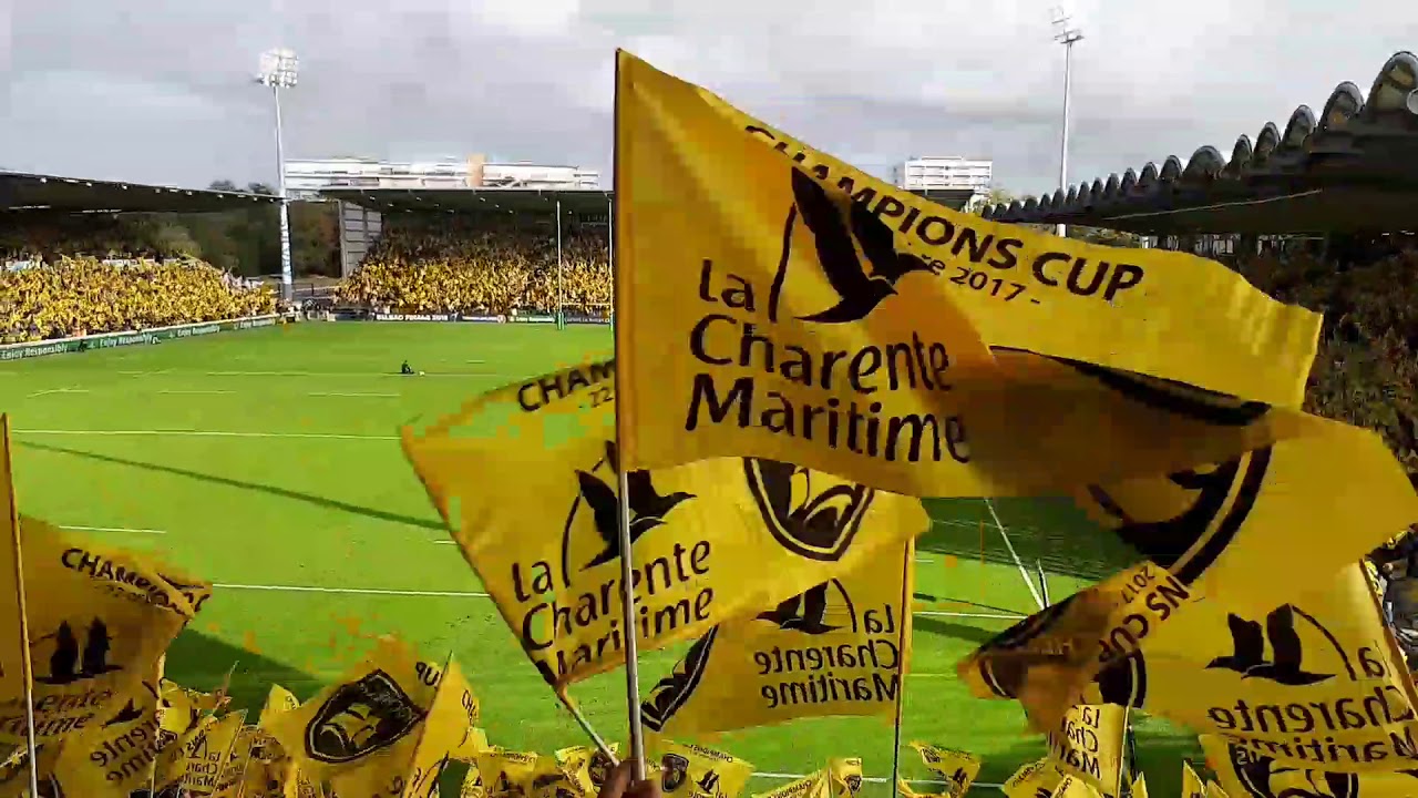 Stade Rochelais - Ulster Rugby entrée des joueurs