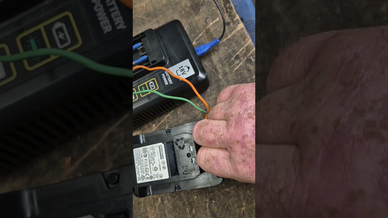 karcher 5ah battery fix