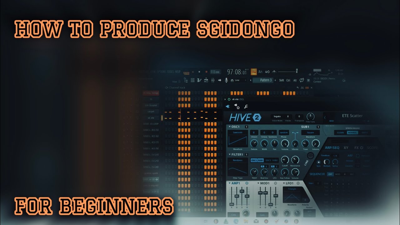 How To Make A SGIDONGO Type Beat ( Simple & Catchy Amapiano Tutorial ) 