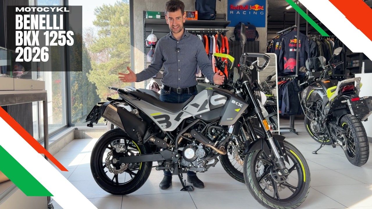Czy to tylko agresywny design, czy najbardziej bezczelna 125 na ulicy? &ndash; Benelli BKX 125 S 2026